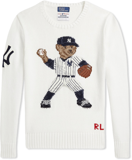 トップス RALPH LAUREN x MLB YANKEES Polo Bear Polo Ralph Lauren Yankees Bear Sweater