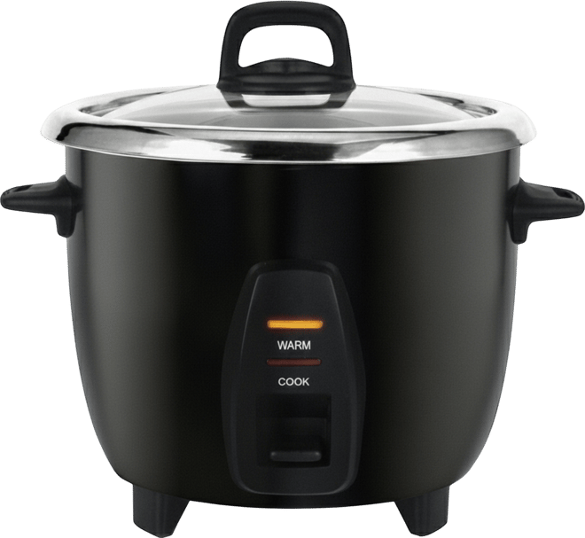 10-Cup Rice Cooker with Stainless-Steel Inner Pot
