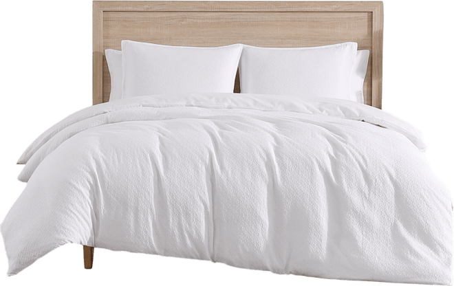 Monogram Matelasse 3-Pc. Duvet Cover Set, Full/Queen