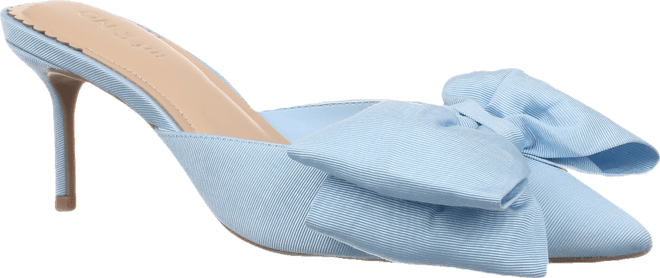 Alaynaa Pointed-Toe Bow Mule Pumps, Exclusively at Macy's