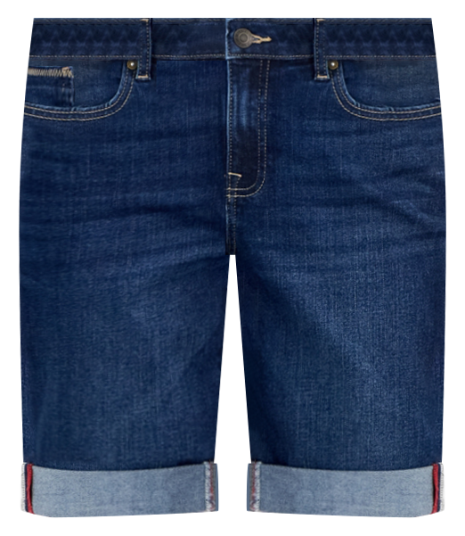 Women's 9" Cuffed Denim Shorts