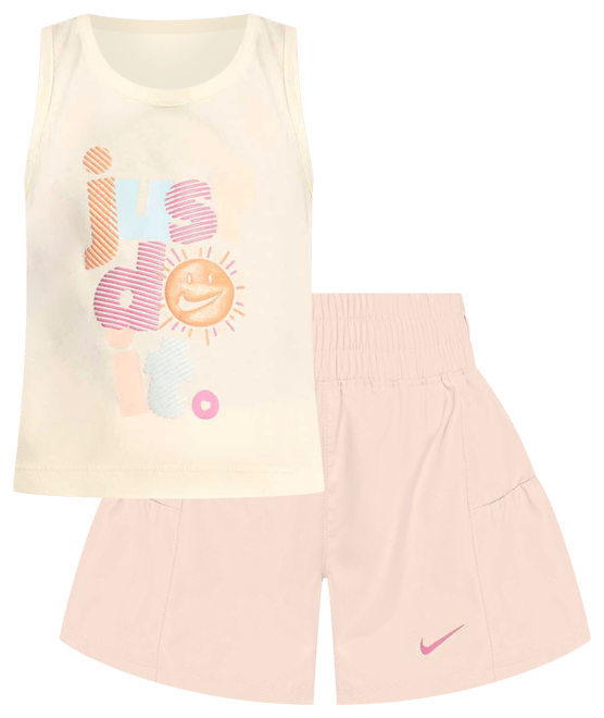 Nike Dri-FIT Toddler Swoosh Motion Mesh Scooter 2-Piece Set