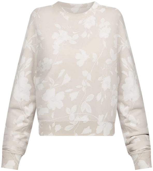 Nike Sportswear Chill Terry French-Terry-Sweatshirt mit Rundhalsausschnitt und Print (Damen)