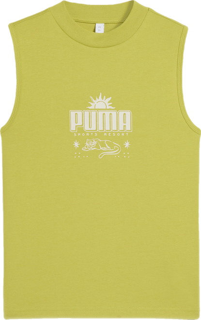 PUMA PALM RESORT Women's Slim Tank Top