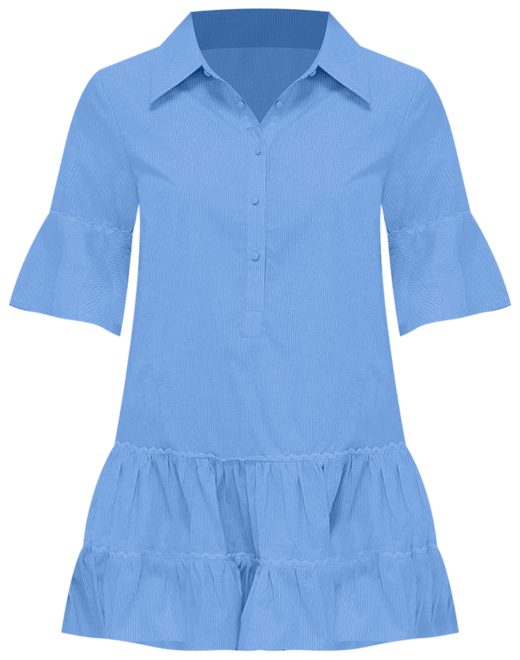 Blue Stripe Mckenna Dress