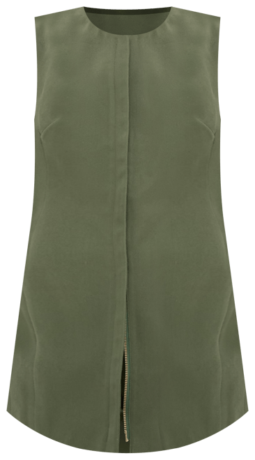Green Rhoda Tunic Top