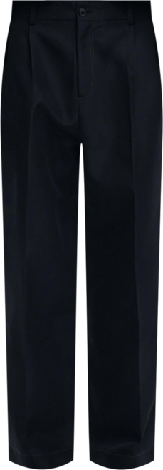 Men's Pleated trousers with contrasts