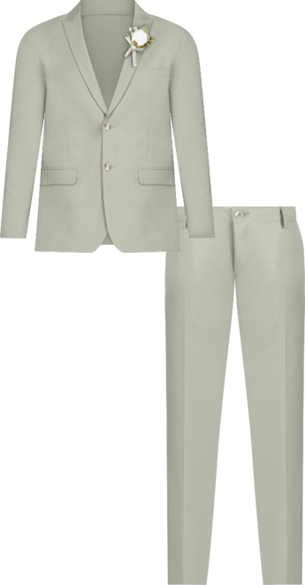 Men's 2-Piece Stretch Slim-Fit Suit