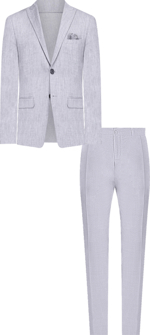 Men's 2-Piece Stretch Slim-Fit Suit