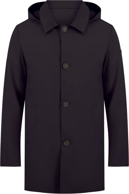 Men's Rain Tek Transitional Coat With Removable Hood