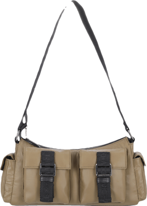 Utility Crossbody Bag in Black