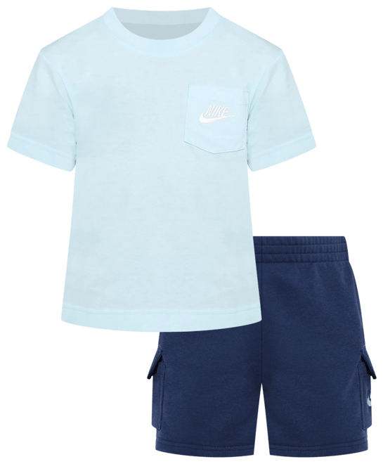 Nike Sportswear Toddler Pocket T-Shirt and French Terry Shorts Set