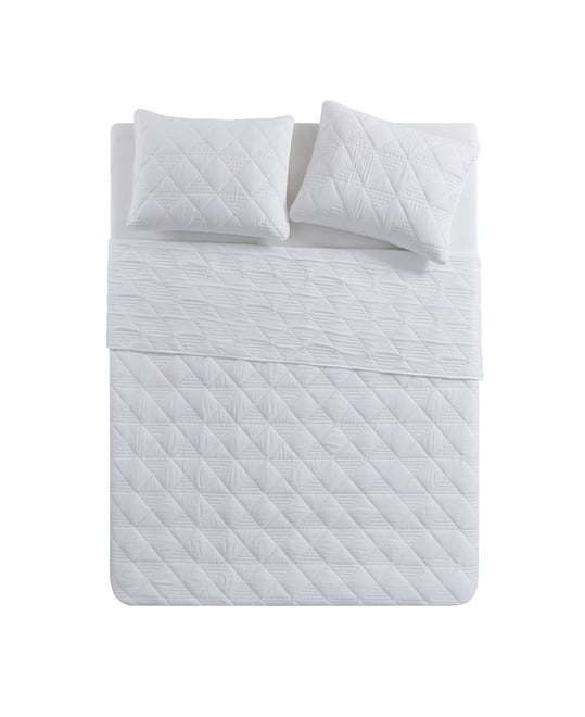 Lucy Pinsonic Diamond 3-Pc. Quilt Set, King