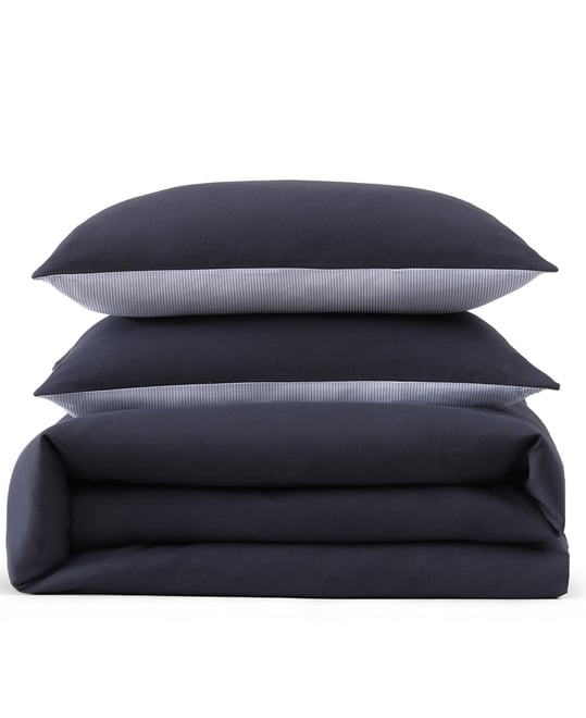 Micro Pique 3-Pc. Duvet Cover Set, King