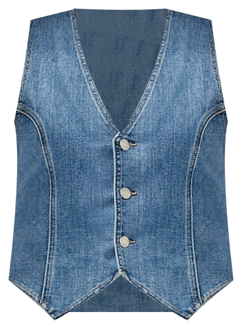 Women's Denim Vest