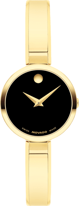 Women's Moda Swiss Quartz Yellow Pvd Watch, 24mm