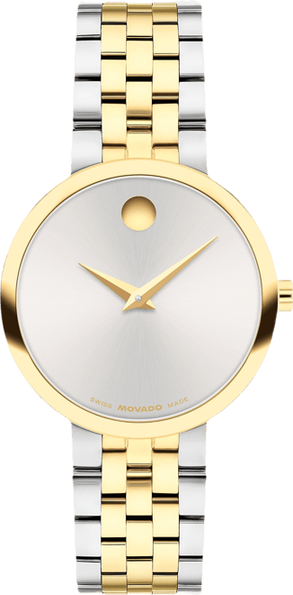 Women's Museum Classic Swiss Quartz Stainless-Steel Light Yellow Pvd Watch, 29.5mm