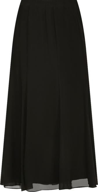 Women's Chiffon A-Line Midi Skirt