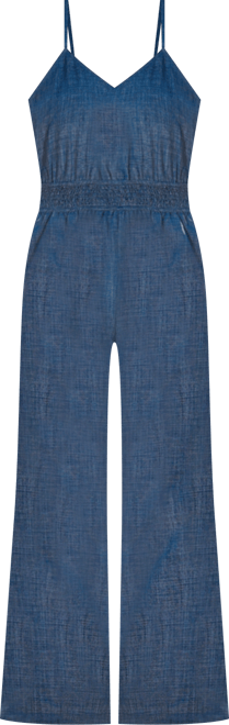 Women's Polished Fit Blue Jumpsuit