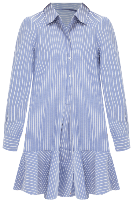 Blue Stripe Callahan Shirt Dress