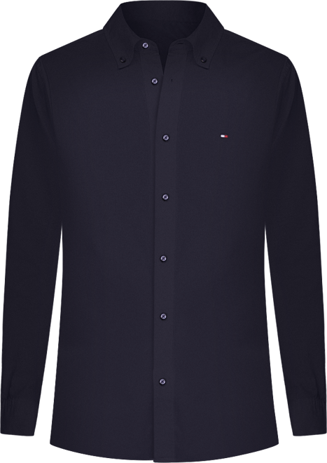 Men's Regular-Fit Stretch Poplin Button-Down Shirt