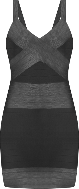 Women's Color Block Bandage Dress