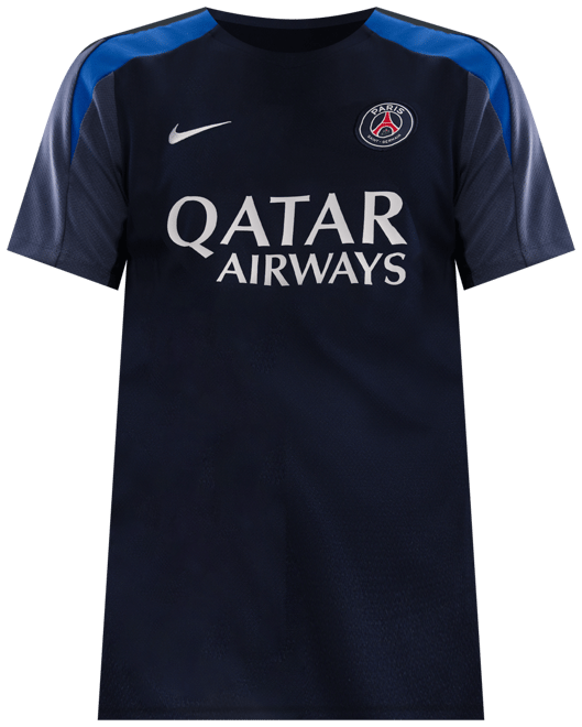 Paris Saint-Germain Strike Nike Dri-FIT Kısa Kollu Erkek Futbol Üstü