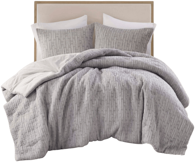 California Design Den King Size Gray Sheet Set - 6 Piece Set Ultra Soft 100
