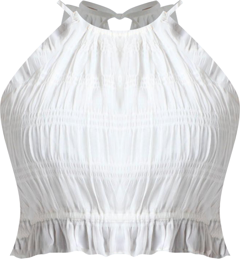 Women's Plus Size Ruched Tiered Top
