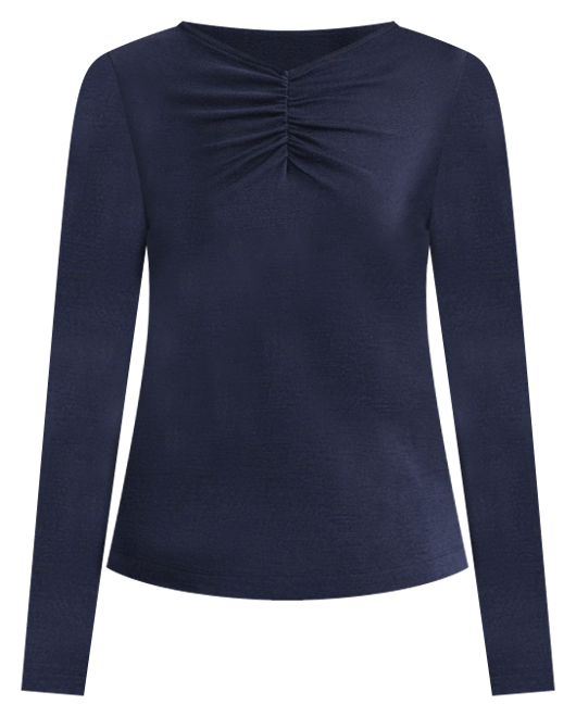 Zuma Babywool Tee in Blueberry