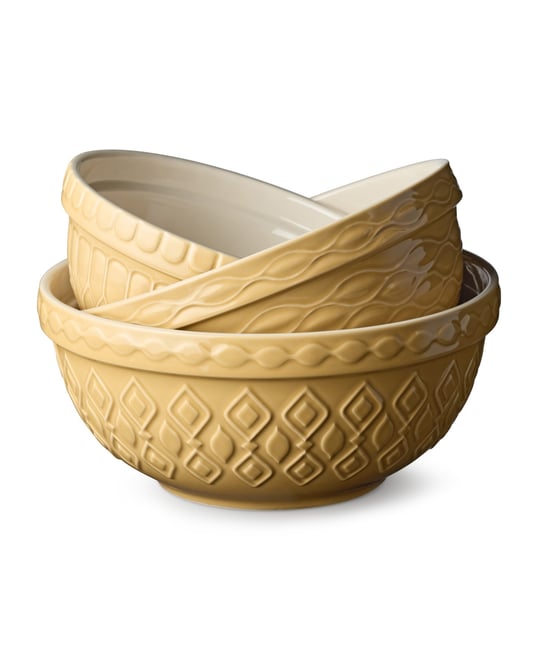 Vintage Farm Mixing Bowls, Set of 3