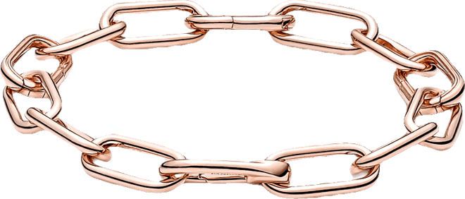 Gold-Plated Medium-Link Chain Bracelet