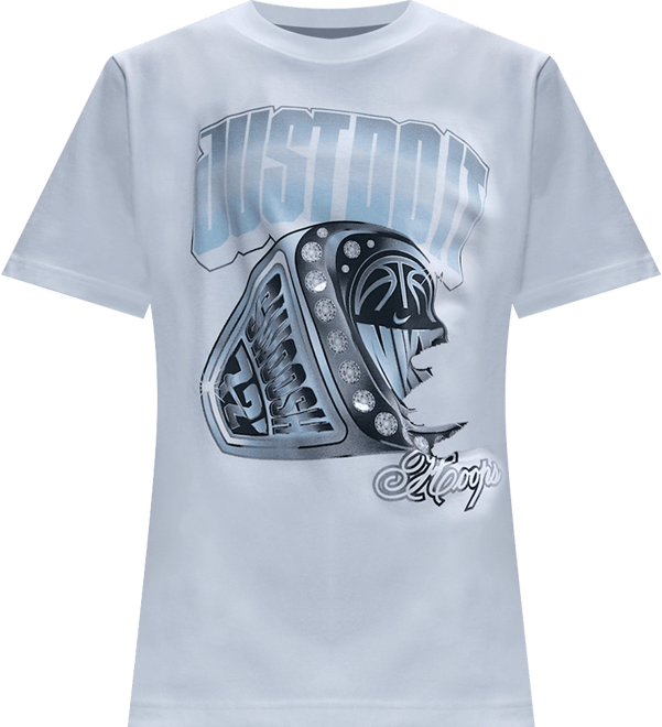 Nike Playera de básquetbol de manga corta holgada para mujer