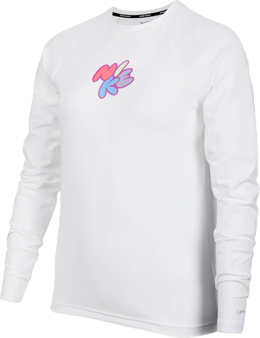 Nike Swim Big Kids' (Girls') Dri-FIT Long-Sleeve Hydroguard