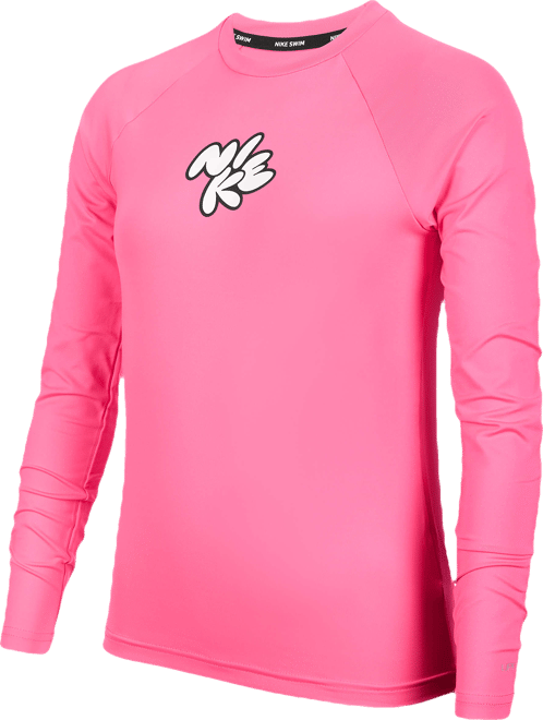 Natación Nike Hydroguard de manga larga Dri-FIT para niña talla grande