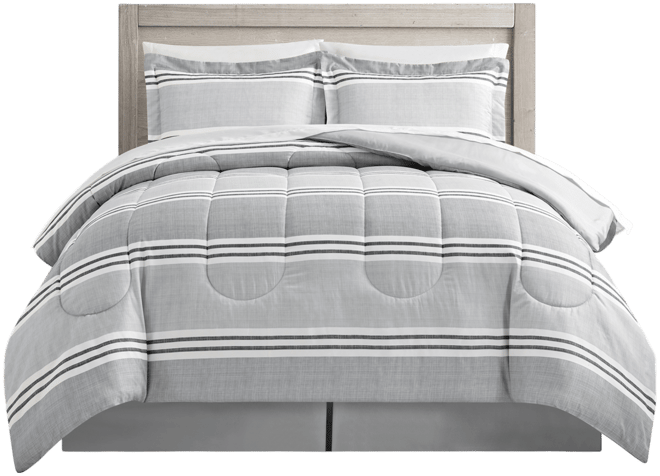 Sunham Aiden Striped 8-Pc. Comforter Sets, Exclusively at 