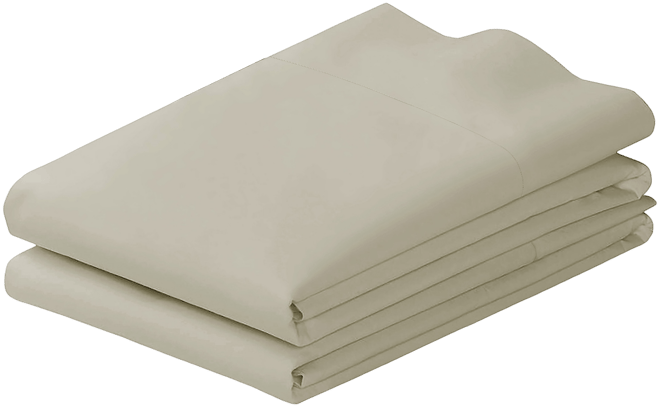 Luxury 100% Egyptian Cotton Pillowcases King Size Set of 2