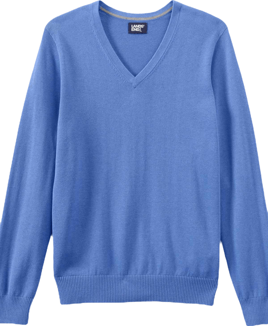 Unisex Cotton Modal Vneck Pullover Sweater