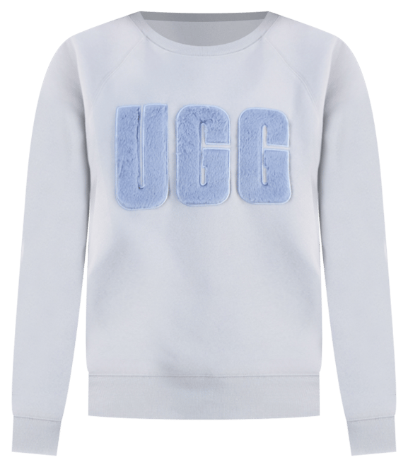 UGG® Women's The Madeline Fuzzy-Logo Crewneck Sweatshirt
