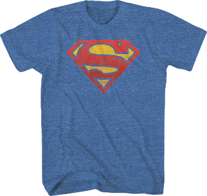 Big and Tall Mens Crew Neck Short Sleeve Regular Fit Superman Graphic T-Shirt