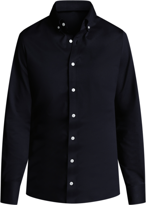Men's Four-Way Stretch Jersey Button Down Shirt