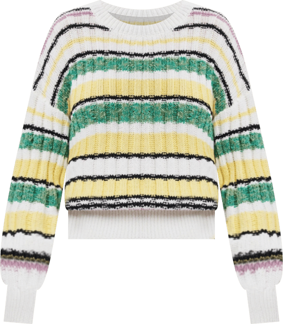 Women's Colorful striped sweater