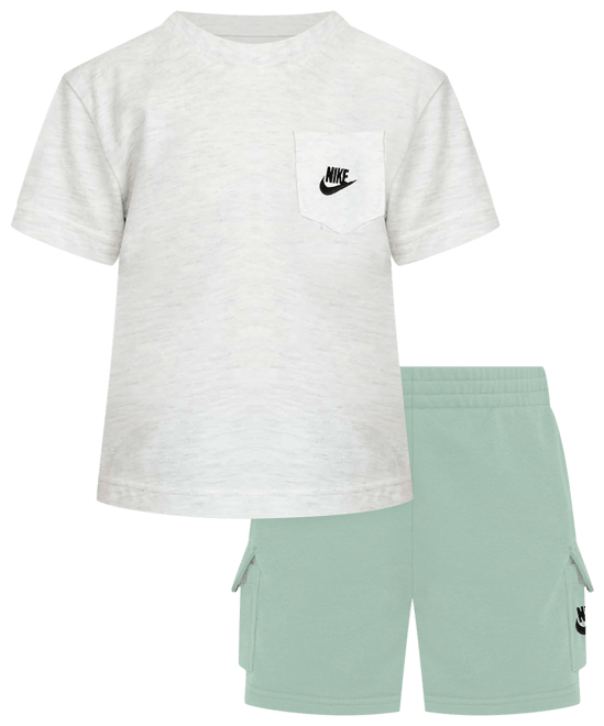 Nike Sportswear Toddler Pocket T-Shirt and French Terry Shorts Set