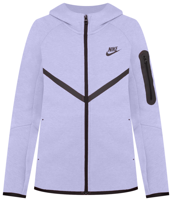Nike Sportswear Tech Fleece Girls' Full-Zip Hoodie