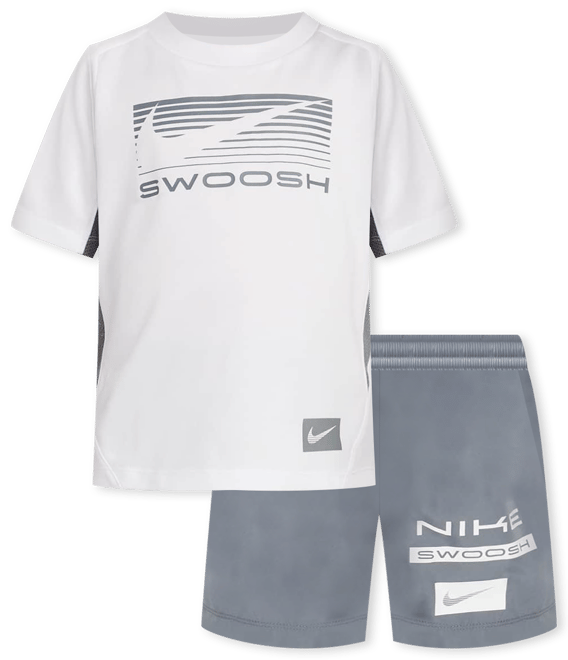 Nike Dri-FIT Conjunto de 2 piezas con shorts de tejido Woven Multi infantil
