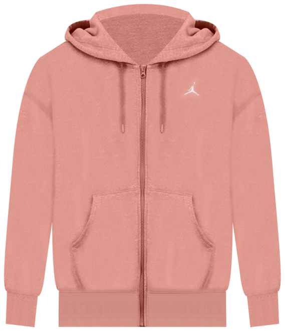 Jordan Brooklyn Fleece Túlméretezett, hosszú cipzáras, kapucnis férfipulóver