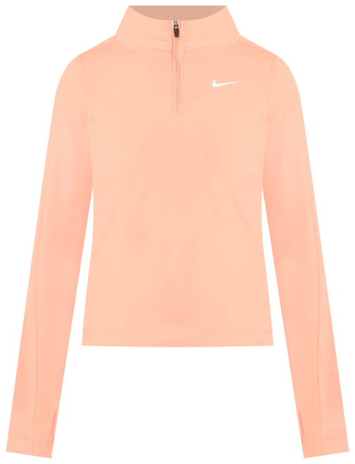 Nike Haut à manches longues et 1/4 de zip Dri-FIT pour fille