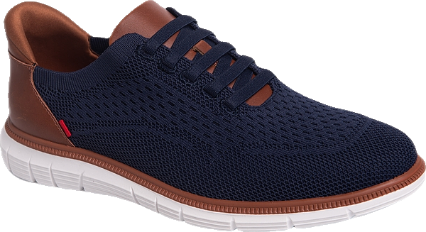 Edison Street Mens Hands-Free Slip On Technology Lightweight Mesh Oxfords