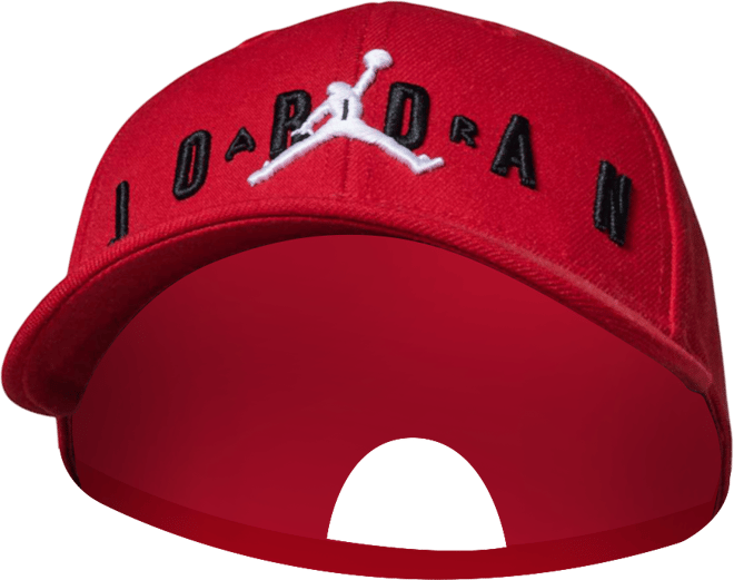 Jordan Gorra con estructura y correa trasera para niños talla grande