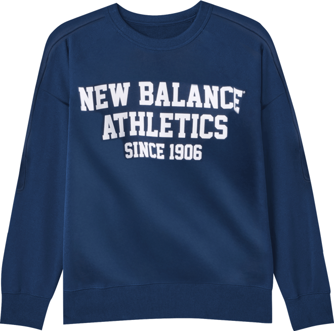 ★★New Balance★★ NBNDF12201 UNI ATHLETICS GRAPHIC LONG SL Athletics Premium Back Logo Long Sleeve - New Balance